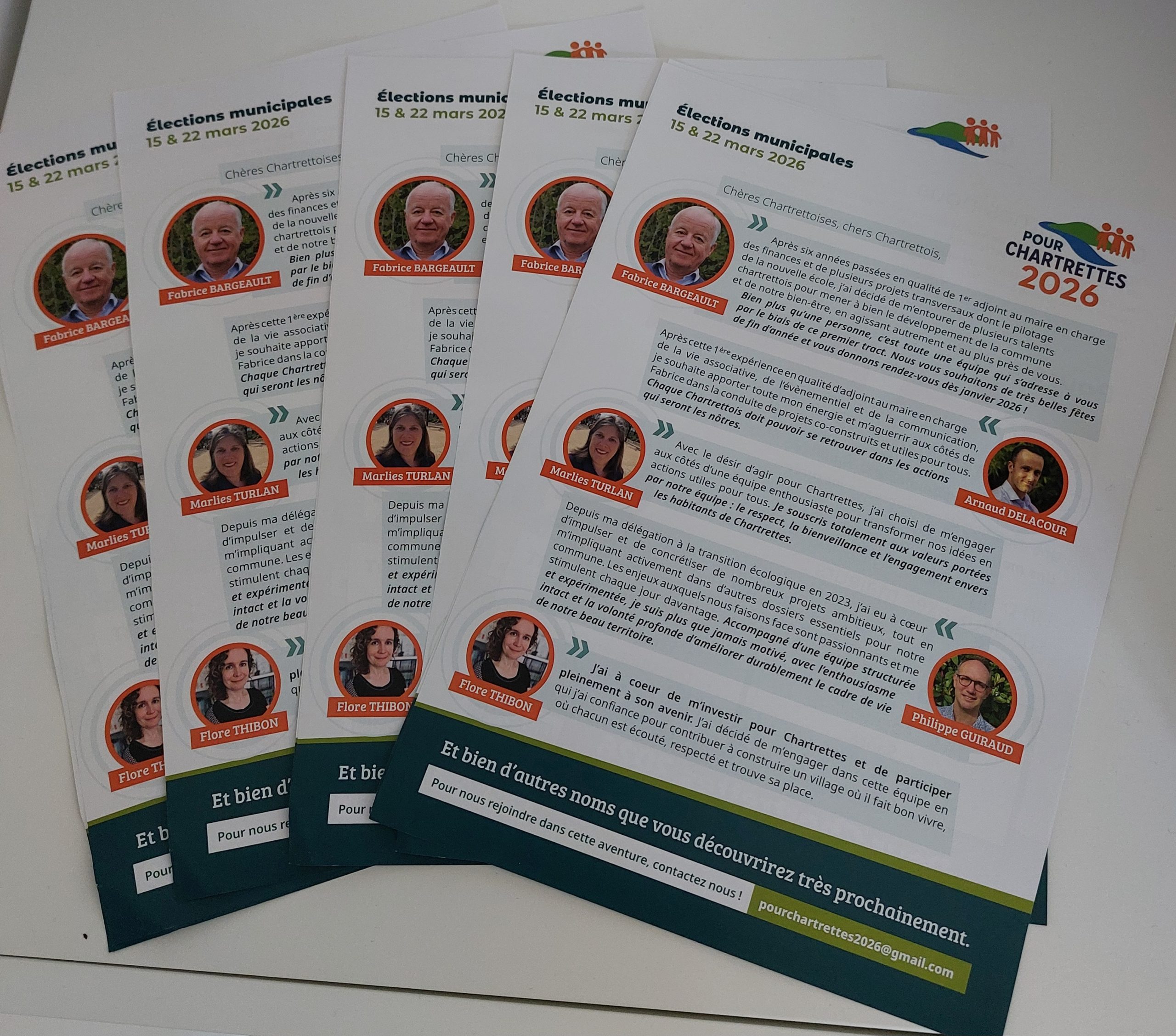 Notre premier tract est dans vos boites aux lettres !